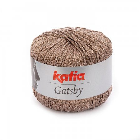 Gatsby 41 marrón claro  -plata.