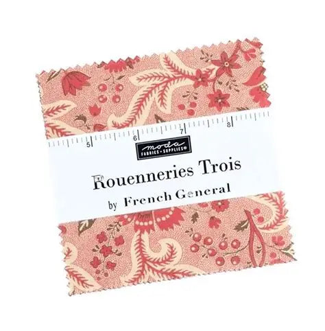 Charm pack 5"  Rouenneries Trois.