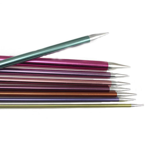 Agujas de zing knitpro.