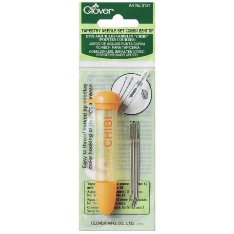 3121 Juego de agujas de punta curva.