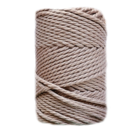 Macramé exterior 5MM. Natural.