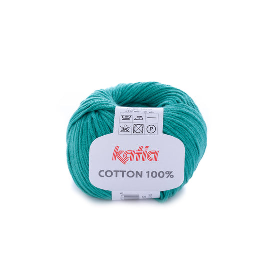 Cotton 100% -59 Verde menta.