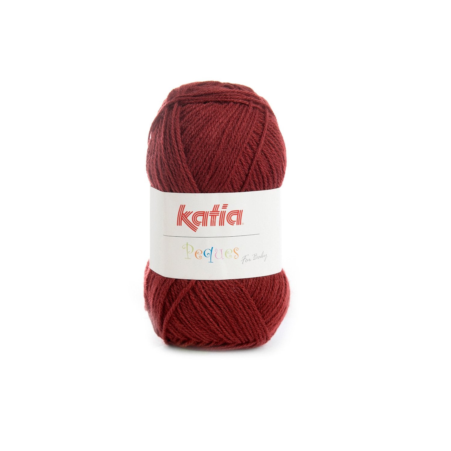 Katia Peques es una lana especialmente indicada para niños y bebés. Por su tacto suave y delicado los más pequeños irán muy cómodos.  Cada ovillo tiene 50 gramos y 232 metros. Este hilo es de grosor fino, recomendamos usar agujas del 2,5-3.. Para la muestra 10x10 cm trabajar 26 puntos y 36 vueltas. Se puede lavar a máquina hasta 40ºC y no se puede secar en secadora.
