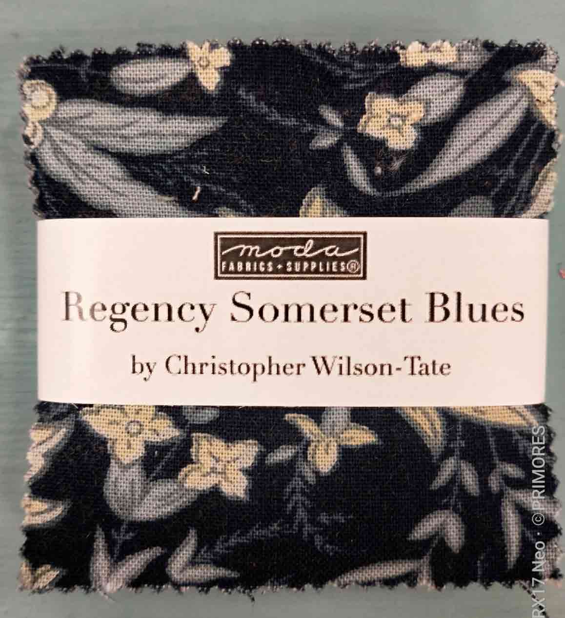 Mini charm Regency Somerset Blues