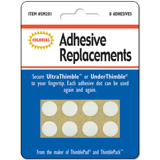 Adhesive replacements.