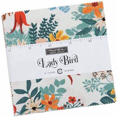 Charm pack Lady bird