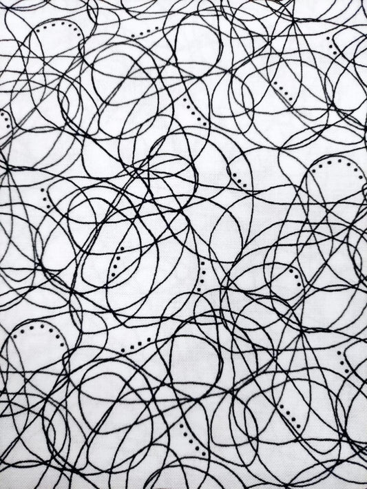 Tela básica garabato.