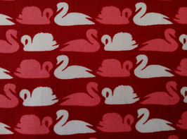 Tela de popelín cisnes ideal para confección.