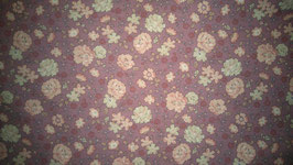 Villela flores berenjena y rosa palo.