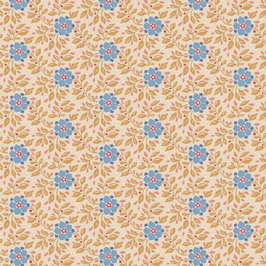 El trozo corresponde a 0,25 x 1,10 cm.  Colección de Tilda windy days 100350