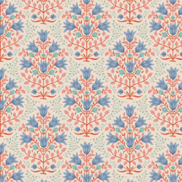 El trozo corresponde a 0,25 x 1,10 cm. Colección de Tilda windy days 100344