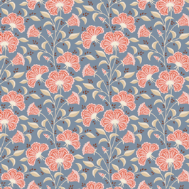 El trozo corresponde a 0,25 x 1,10 cm. Colección de Tilda windy days 100343