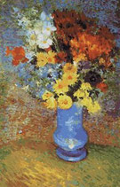 Margaritas y anemonas.