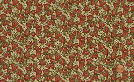 Fresa tela patchwork.