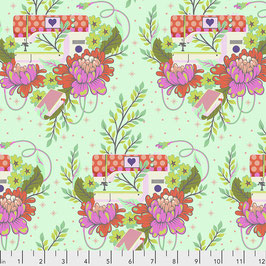 Homemade tela de patchwork de la diseñadora tula pink.