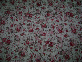 Lino rosas de flores.