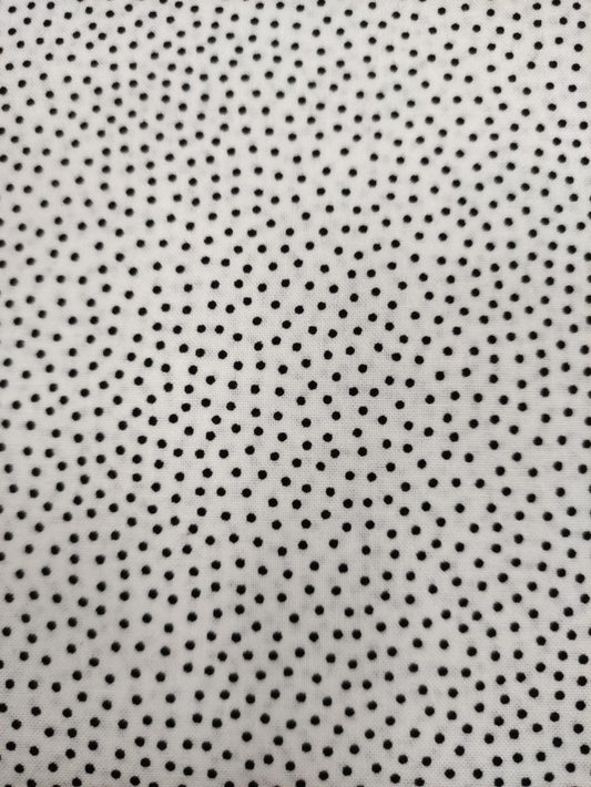 Básica lunar negro sobre blanco.