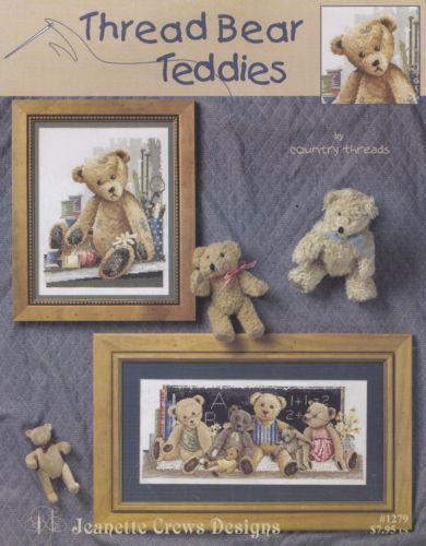 Thread bear teddies.